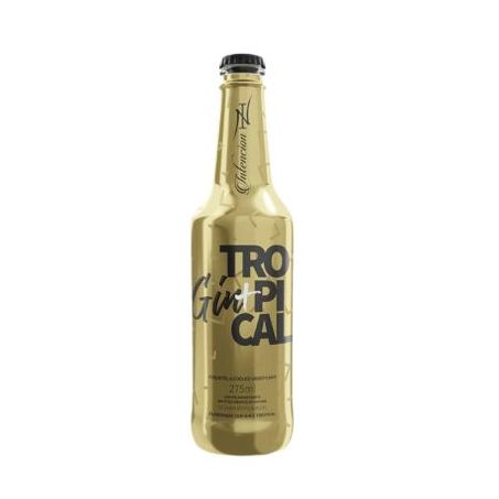 COQUETEL ALCOOLICO GASEIFICADO GIN TROPICAL INTENCION 275ML