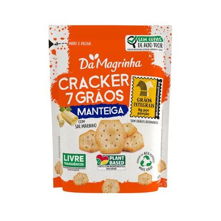 Biscoito Cracker Manteiga Da Magrinhaãos Pouch 120g 7G