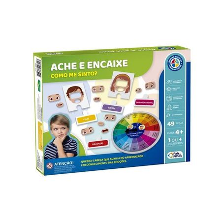 JOGO PAIS & FILHOS ACHE ENCAIXE COMO ME SINTO? REF.791903