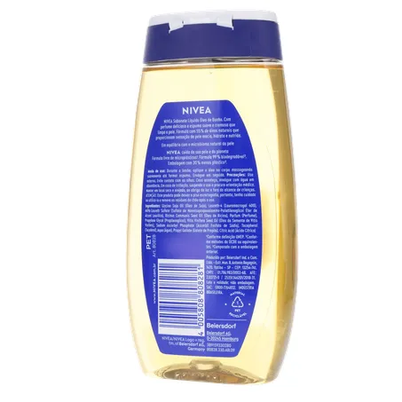 Sabonete Líquido em Óleo Nivea Natural Oil Embalagem 200ML 360-20