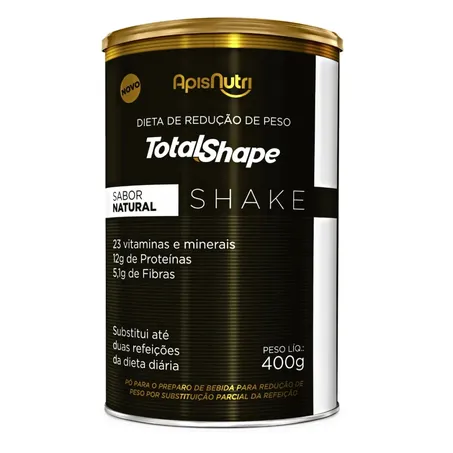 SHAKE TOTAL SHAPE NATURAL 400G - APISNUTRI