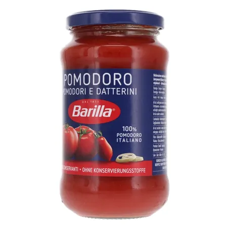 MOLHO TOMATE BARILLA POMODORO E DATTERINI 400G 360-3