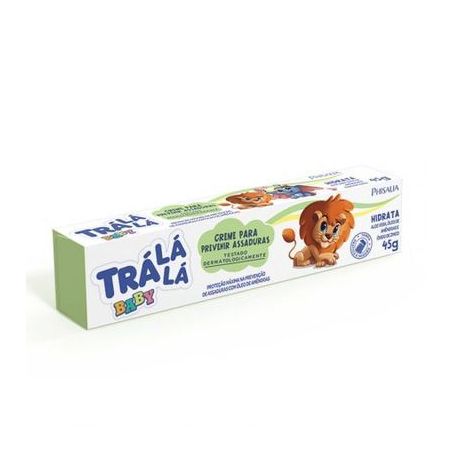 Creme Para Assaduras Tra La La Baby Hidrata Embalagem 45G