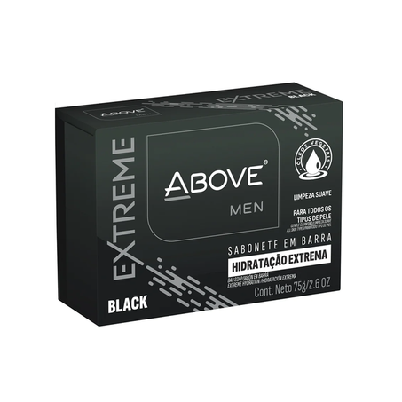 Sabonete Above 75g Extreme Black