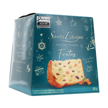 Panetone santa edwiges mini frutas 80g 360-34