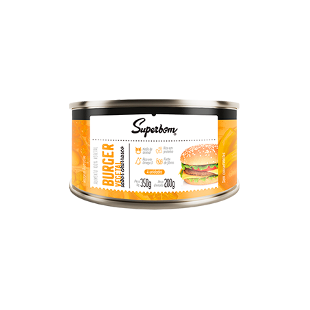 HAMBURGUER VEGETAL 280G SUPERBOM