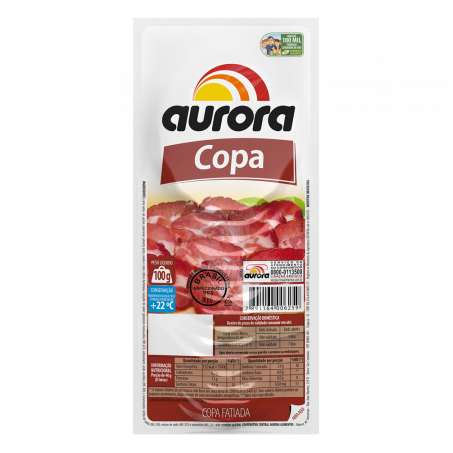 COPA SUÍNA FATIADA AURORA