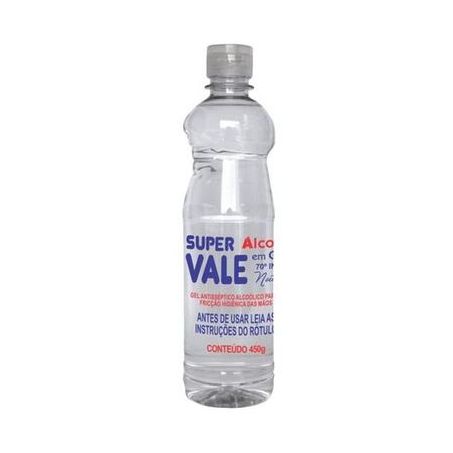 ALCOOL GEL SUPERVALE 70° 450 G                    