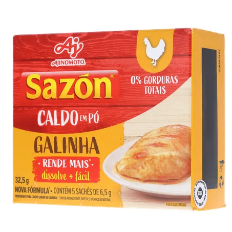 CALDO SAZON PÓ GALINHA 32,5G 360-3