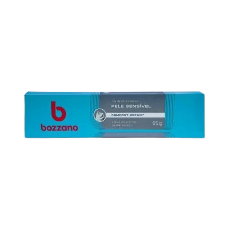 Creme para barbear bozzano pele sensivel 65g