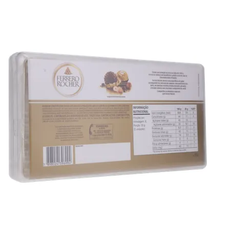 Chocolate Ferrero Rocher com 12 Unidades 150G 360-15