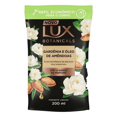 Sabonete líquido lux óleo de amendôas refil 200ml