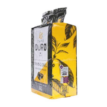CAFÉ PÓ OURO VÁCUO TRADICIONAL 500G 360-10
