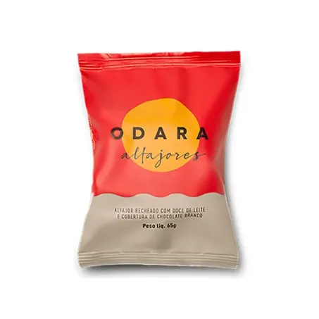 Odara Alfajor Chocolate Branco 65G 