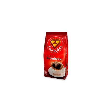 Cafe Em Po Extra Forte 3 Coracoes Almofada 500g