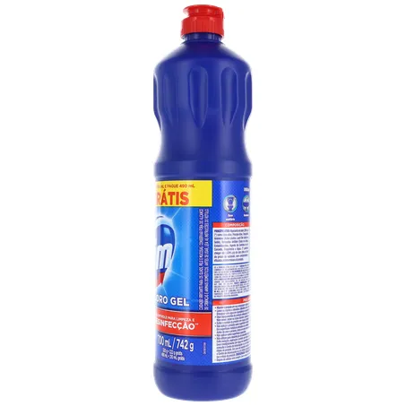 Desinfetante vim cloro gel original leve 360-8