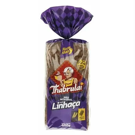 Pao Thabrulai 400g Linhaça .