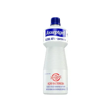 DESINF ASSEPTGEL ZEROBAC 1L CRISTAL