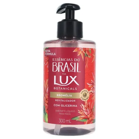 Sabonete Líquido Lux Botanicals Mão Revit Oleo de Bromélia Cop Pump 300Ml 360-1
