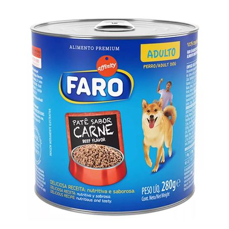 PATÊ PARA CÃES ADULTOS CARNE AFFINITY FARO