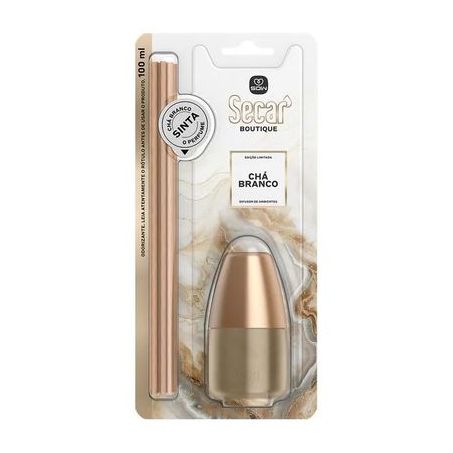 Difusor aromas secar 100ml cha branco