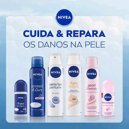 Desodorante Aerossol NIVEA Pearl e Beauty 150Ml 360-7