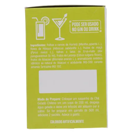 Cha chileno gelado abac/hort 15g 360-27