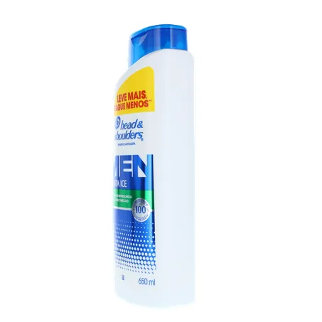 Shampoo Anticaspa Head & Shoulders Menta Ice Frasco 650ml 360-6