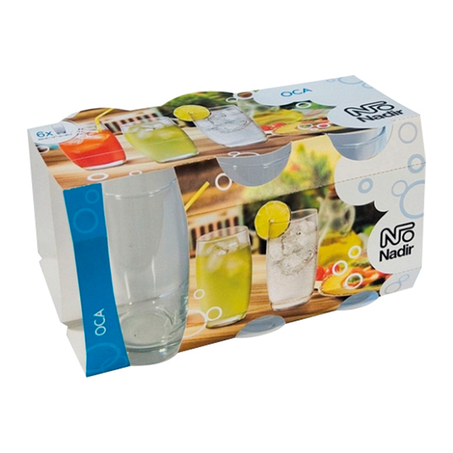 JOGO COPO NADIR OCA COM 6 300ML