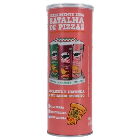 Salgadinho Pringles Batata Portuguesa Tubo 105g 
  360-25