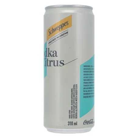 Bebida Mista Alcoólica Schweppes Vodka & Citrus Premium Lata 310ml 360-6