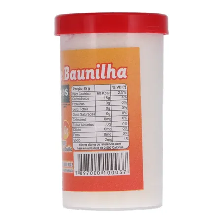 Açúcar baunilha brusto pote 40g 360-15