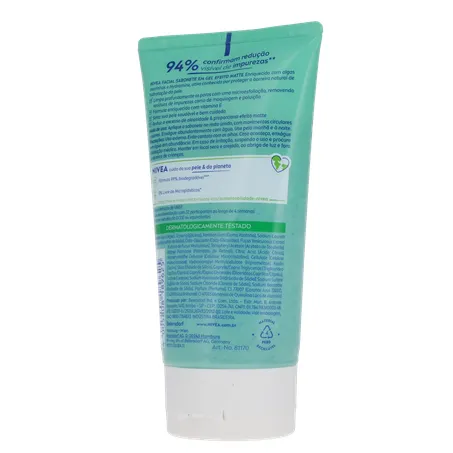 Sabonete em gel nivea controle do brilho 145ml 360-21