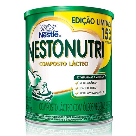 Formula Inf Nestonutri 800g Lata 1 a 3 Anos