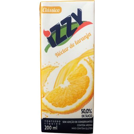 Suco Pronto Izzy Néctar Laranja Caixa 200ML