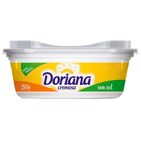 MARGARINA DORIANA CREMOSA S/SAL 250G