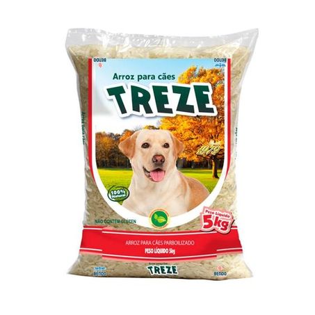 ARROZ TREZE P/CAES 5KG