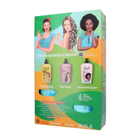 Kit Skala Babosa Shampoo 325ml e Condicionador 325ml 
  360-20