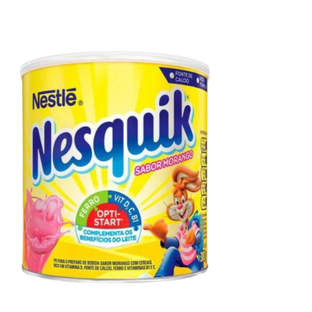 Achocolatado nesquik morango 380g