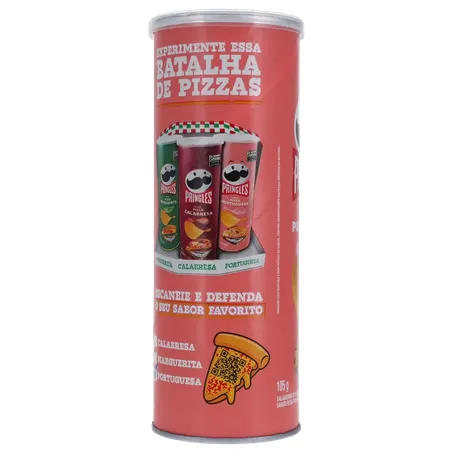Salgadinho Pringles Batata Portuguesa Tubo 105g 
  360-26