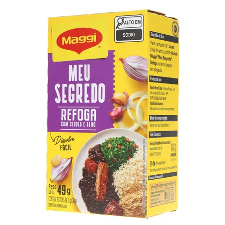 TEMPERO MAGGI MEU SEGREDO ALHO E CEBOLA 49G 360-3