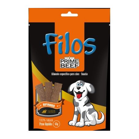 Bifinho cães prime beef filos 65g