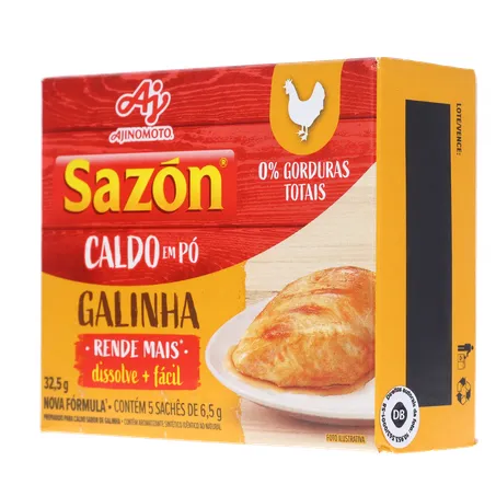 CALDO SAZON PÓ GALINHA 32,5G 360-4