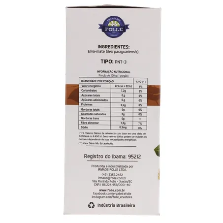 Erva tererê folle natural 500g 360-1