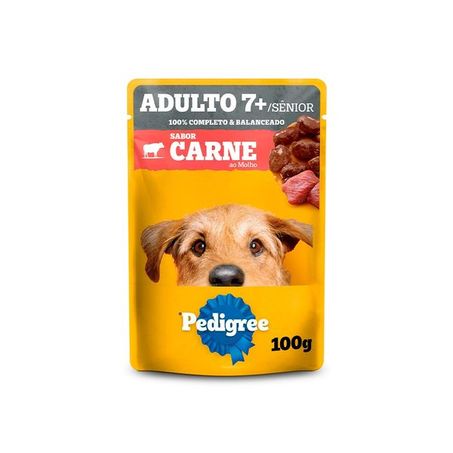 Ração pedigree molho carne salsa 100g