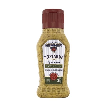 Mostarda hemmer ervas finas gourmet 200g