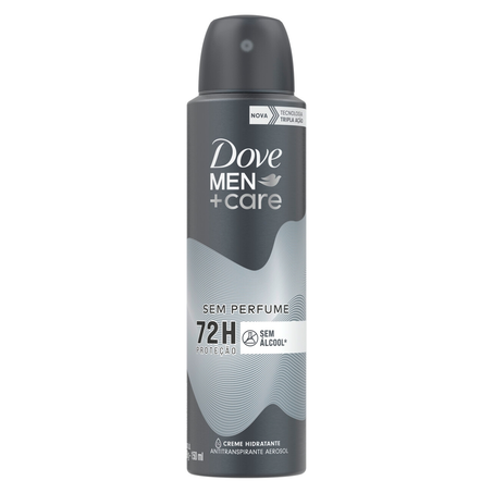 Desodorante Aerosol Dove MenCare Sem Perfume 150ml 360-1