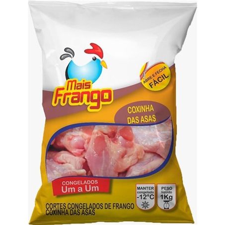 Coxinha asa mais frango 1kg iqf
