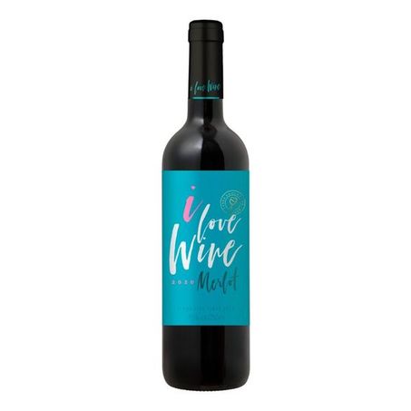 Vinho i love wine merlot 750ml