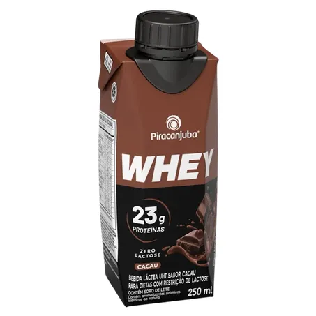 Piracanjuba whey 23g cacau 250ml